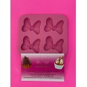 MOLDE SILICONA 4 LAZOS MINNIE MOUSE