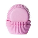60 MINI CAPSULAS MINI CUPCAKE ROSA CLARO HOUSE OF MARIE