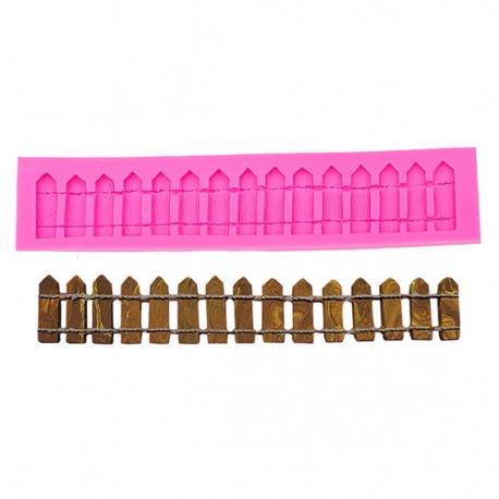 MOLDE SILICONA VALLA DE MADERA