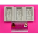 SET 3 MOLDES SILICONA CABEZAS DE PASCUA MODELO 1