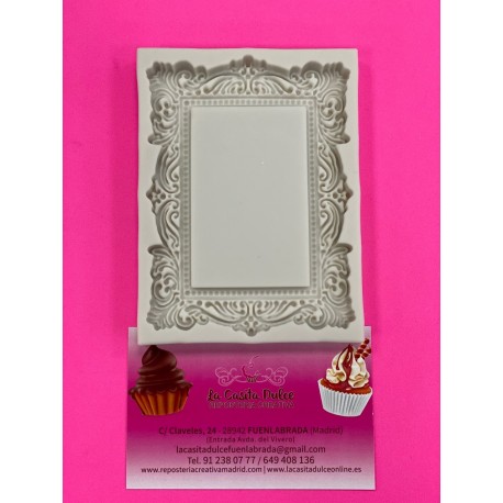 MOLDE SILICONA MARCO RECTO MEDIANO