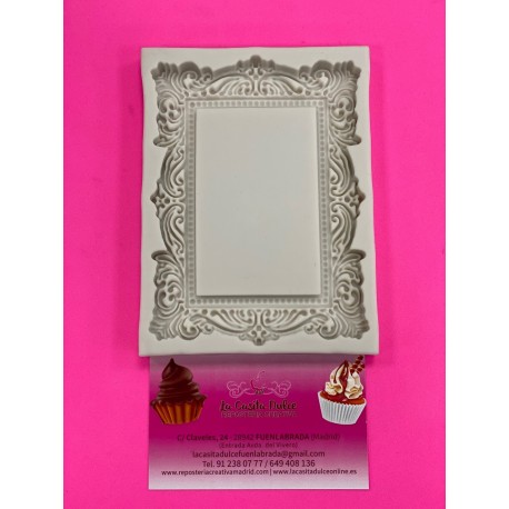 MOLDE SILICONA MARCO RECTO GRANDE