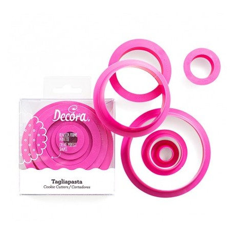 SET 6 CORTADORES CIRCULOS DECORA