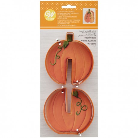 SET CORTADORES CALABAZAS 3D WILTON