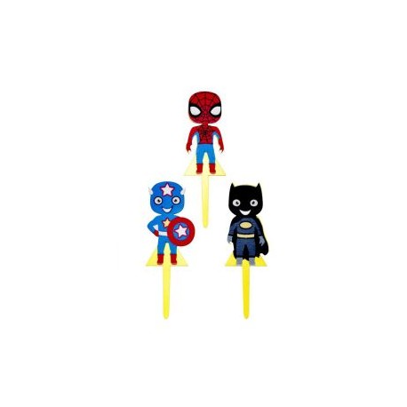 SET 3 TOPPER SUPER HEROES