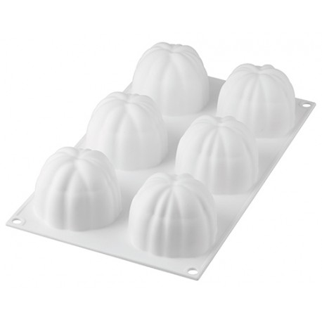 MOLDE SILICONA PROFESIONAL 6 CALABAZAS 3D