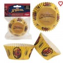 25 CAPSULAS CUPCAKE SPIDERMAN DEKORA