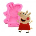 MOLDE SILICONA PEPPA PIG