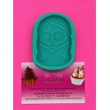 MOLDE SILICONA MINION MUJER