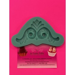 MOLDE SILICONA FILIGRANA CONCHA