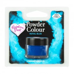 COLORANTE POLVO ROYAL BLUE RAINBOW DUST
