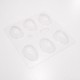 MOLDE PVC HUEVO 5 CM 6 CAVIDADES