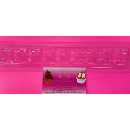 MOLDE PVC PARA TURRON BARRA BOMBONES CUADRADOS