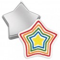 MOLDE ALUMINIO ESTRELLA 22 CM