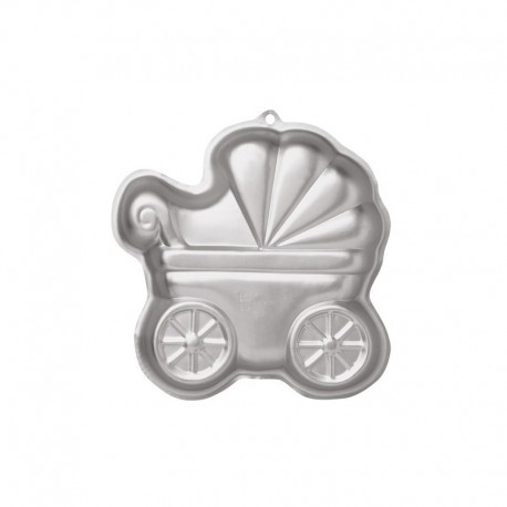 MOLDE ALUMINIO CARRITO DE BEBE 24 CM