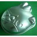 MOLDE ALUMINIO CARA PAJARO ANGRY BIRDS 25 CM