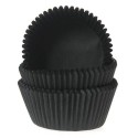 50 CAPSULAS CUPCAKE NEGRAS HOUSE OF MARIE