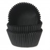 50 CAPSULAS CUPCAKE NEGRAS HOUSE OF MARIE