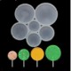 MOLDE SILICONA 6 PIRULETAS REDONDAS VARIOS TAMAÑOS