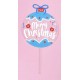 TOPPER BOLA DE NAVIDAD MERRY CHRISTMAS