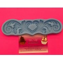 MOLDE SILICONA FILIGRANA CORAZON
