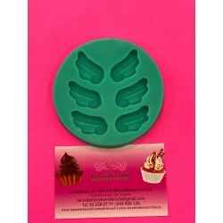 MOLDE SILICONA ALAS CARTOON