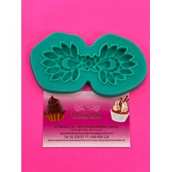 MOLDE SILICONA BROCHE DE JOYAS