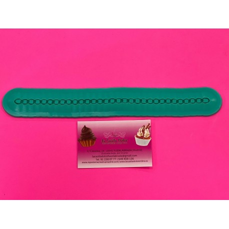 MOLDE SILICONA CADENA FINA