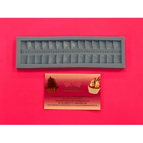 MOLDE SILICONA CENEFA LIGA