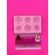 MOLDE 6 BROCHES FLORES CAMAFEOS
