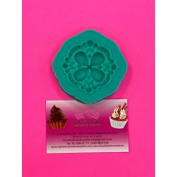 MOLDE BROCHE GRANDE JOYA PIEDRAS PRECIOSAS