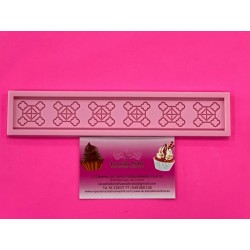 MOLDE SILICONA CENEFA GRECA AZULEJO