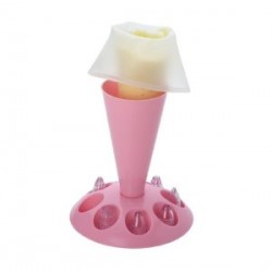 SOPORTE PARA MANGA PASTELERA Y BOQUILLAS