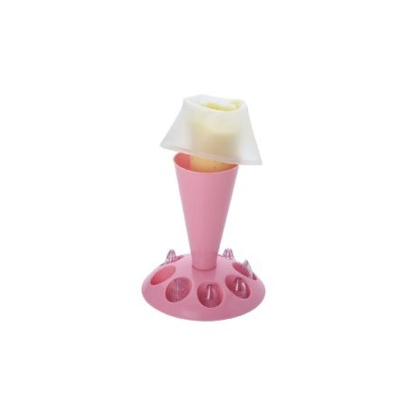 SOPORTE PARA MANGA PASTELERA Y BOQUILLAS