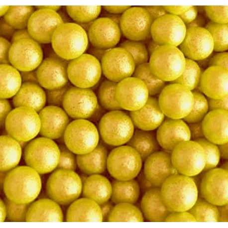 SPRINKLES PERLAS AZUCAR AMARILLO 7 MM BOTE