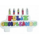 VELA FELIZ CUMPLEAÑOS CON VELAS