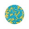 SPRINKLES ESTRELLAS AMARILLAS Y AZULES 30 GR BOTE