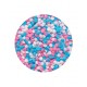 SPRINKLES CONFETTI AZUL ROSA Y BLANCO 65 GR CONFETICAKES
