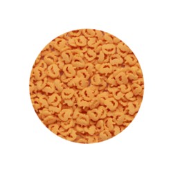 SPRINKLES CALABAZAS NARANJAS CON SONRISA 100 GR CONFETICAKES