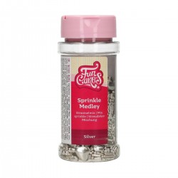 SPRINKLES MEDLEY PLATA SILVER 65 GR FUNCAKES