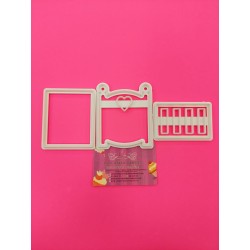 SET CORTADORES CUNA DE BEBE 3D