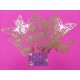 SET TOPPER MARIPOSAS ORO 1