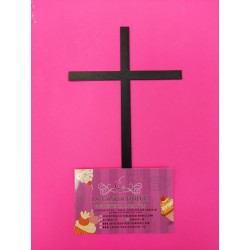 TOPPER CRUZ NEGRA PLANO