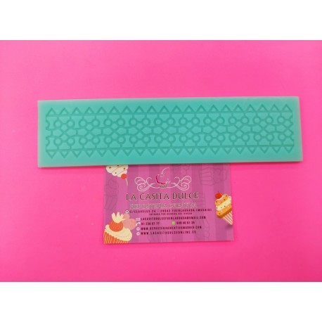 MOLDE ENCAJE FILIGRANA CENEFA SIERRA DENTADA