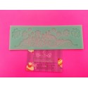MOLDE ENCAJE FILIGRANA CENEFA FLORES LACE