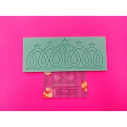 MOLDE ENCAJE FILIGRANA CORONA