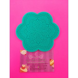 MOLDE ENCAJE FLOR MANDHALA ABANICO