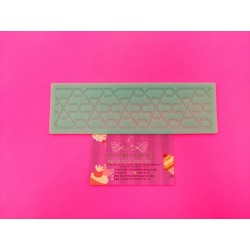 MOLDE ENCAJE CADENA METAL WAVES