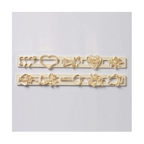 SET 4 CORTADORES TAPPIT ROMANTICO SAN VALENTIN