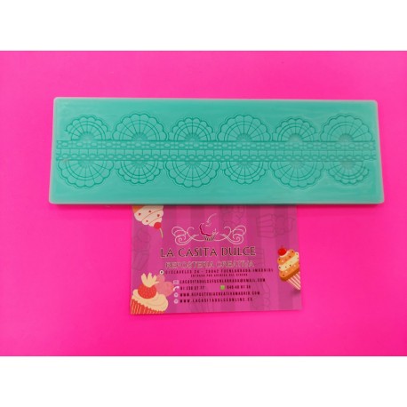 MOLDE ENCAJE CENEFA ABANICOS
